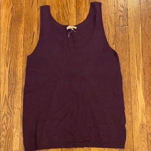 SANDRO plum sweater cami/tank. Never worn. Size 1